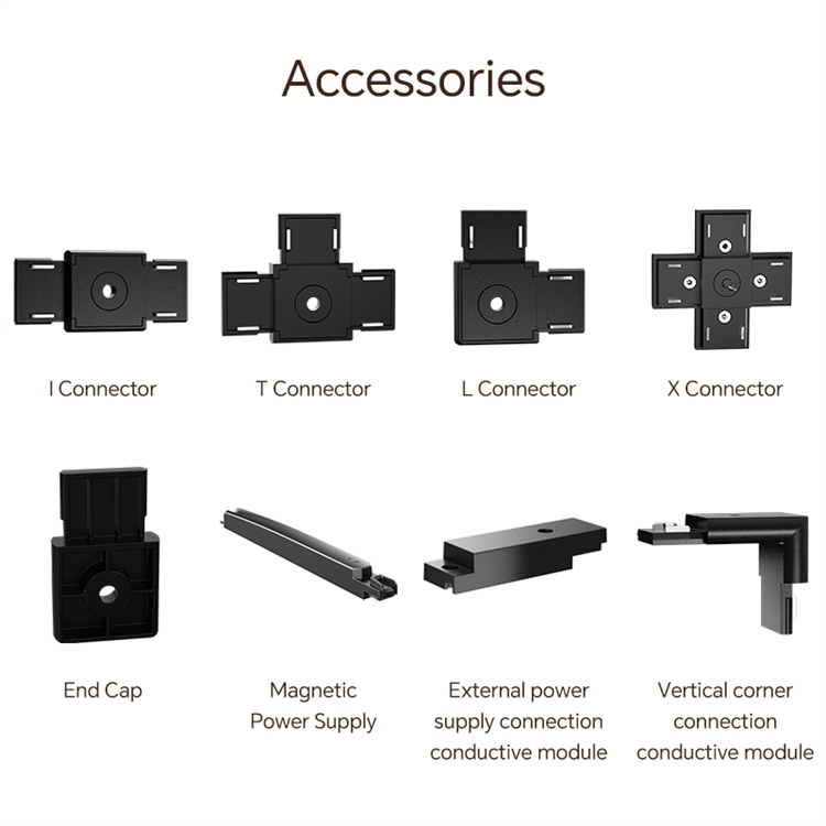 magnetic track light adaptor