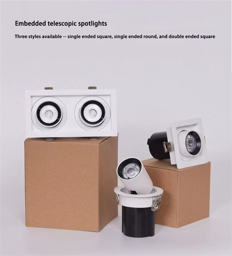 Square ceiling downlights