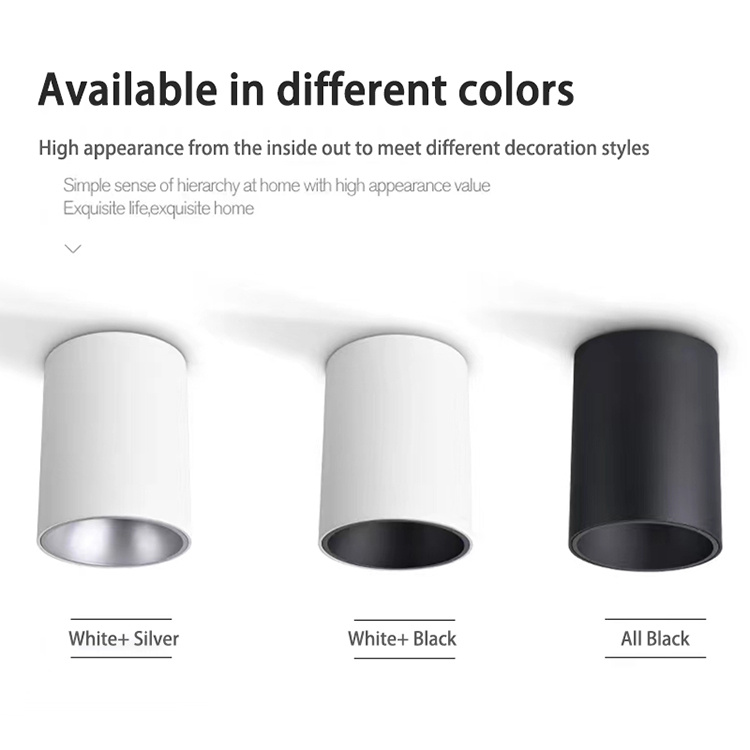 Surface mounted spot lights