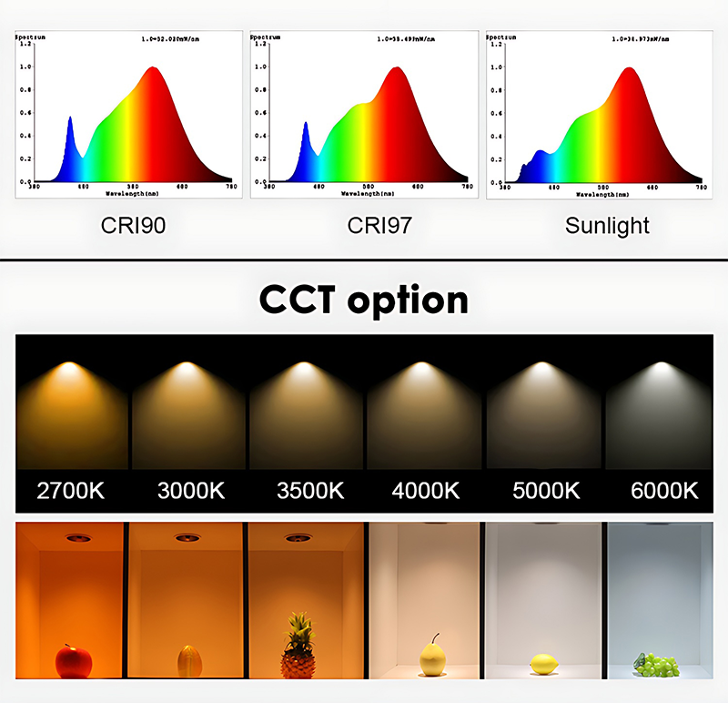 CCT Track lights
