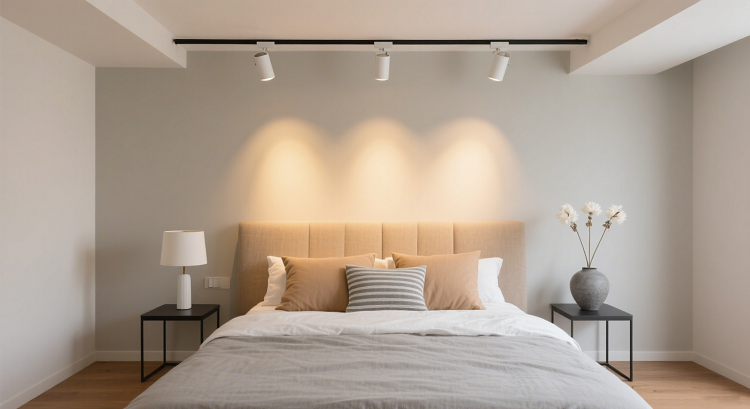 Are track lights good for a bedroom?