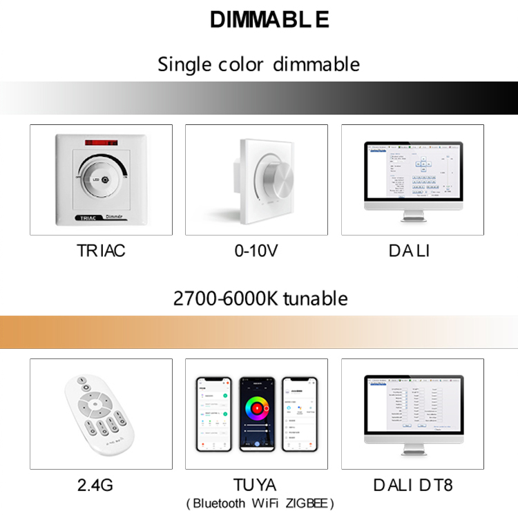 Led downlight dimmer