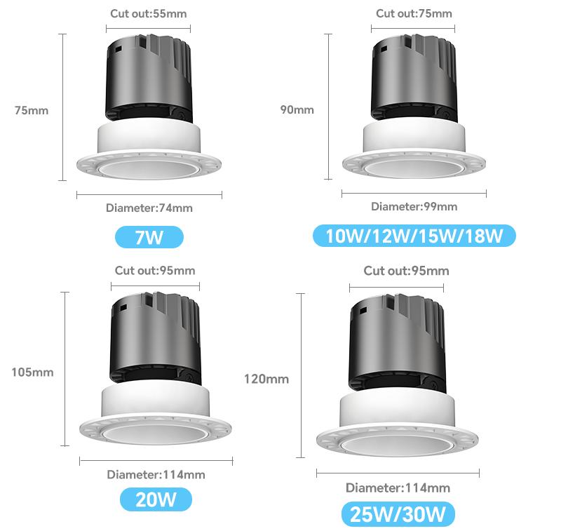 seamless spotlights