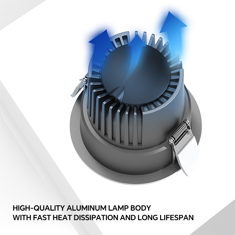 Aluminum spot light