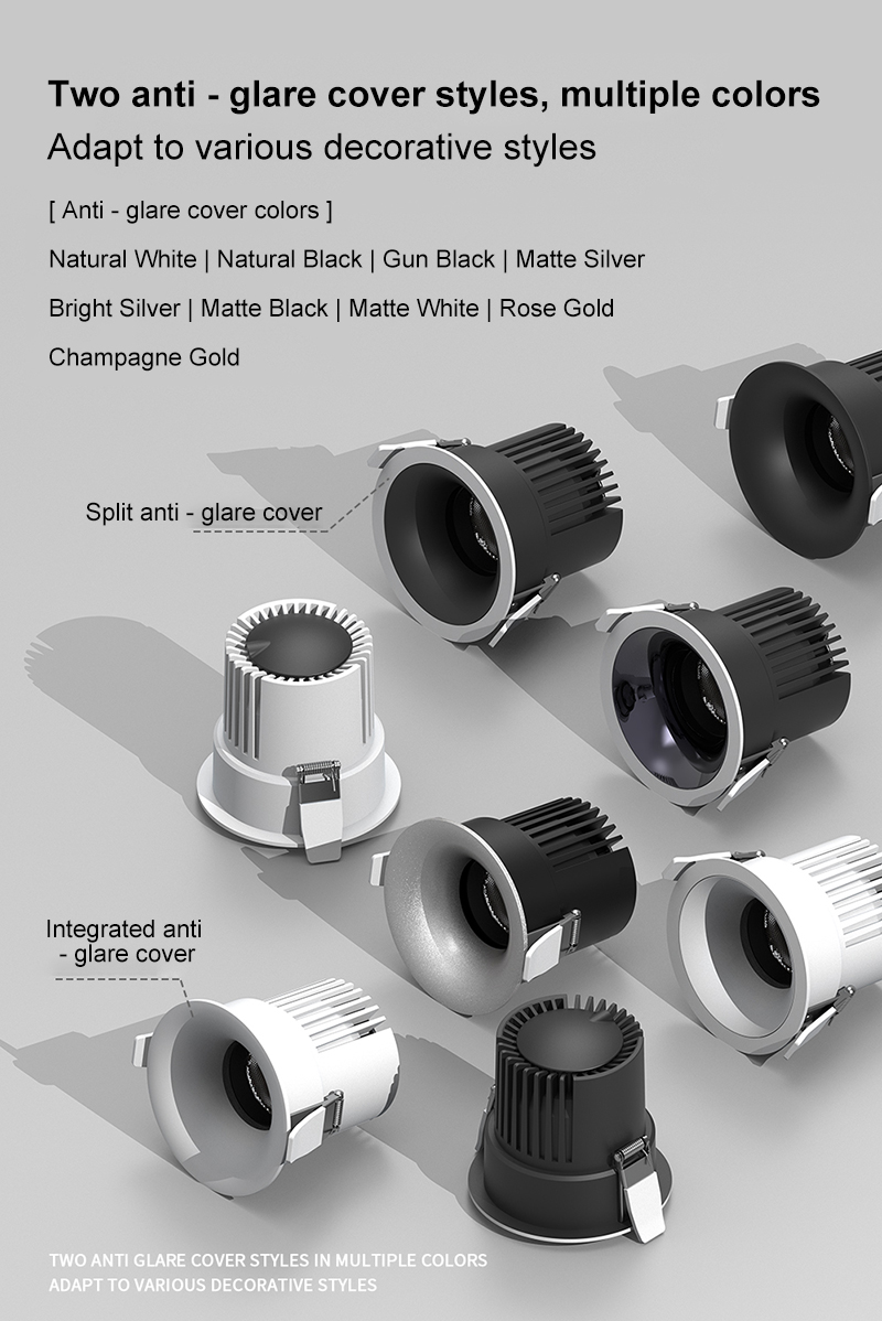 Anti-galre spot light
