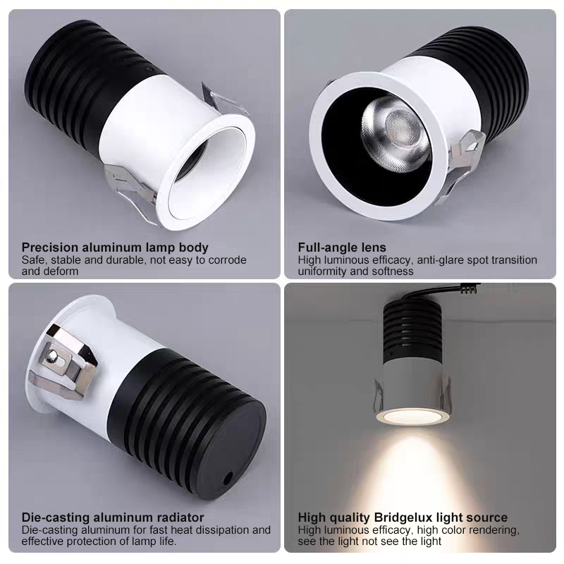 anti-glare spotlight mini