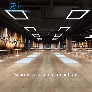 Commercial Seamless Connection Linear Led Bar Pendant Lighting