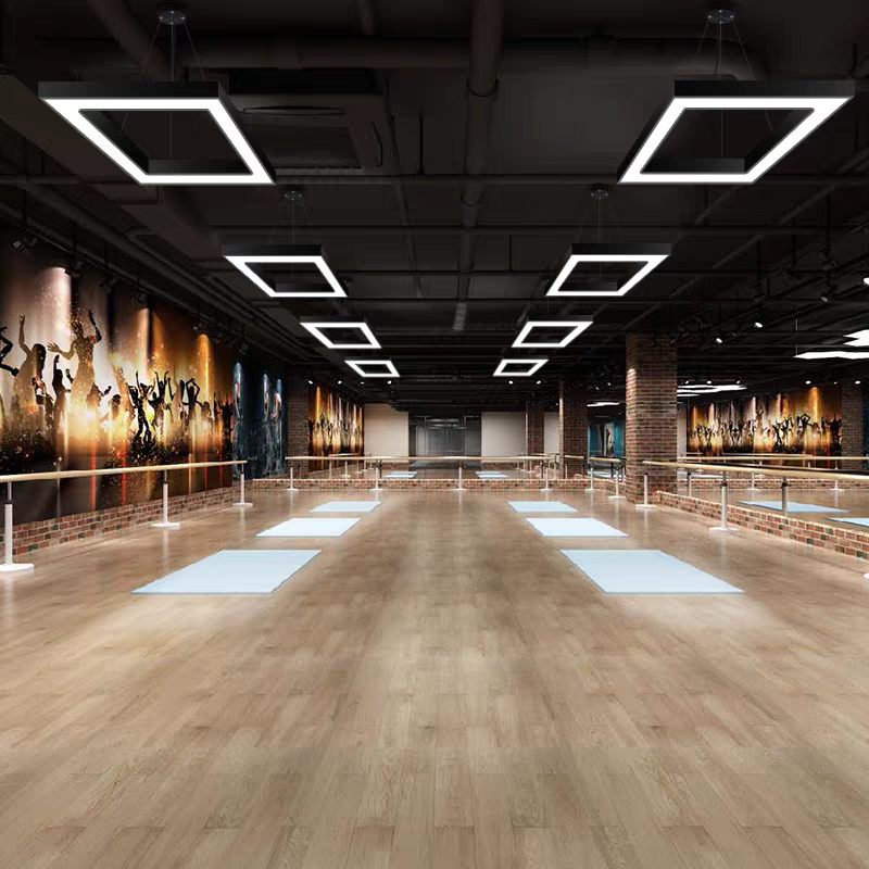 suspended linear led lighting