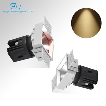 Frameless Square LED Spotlight IP65-HGS21 Square Trimless 1 head