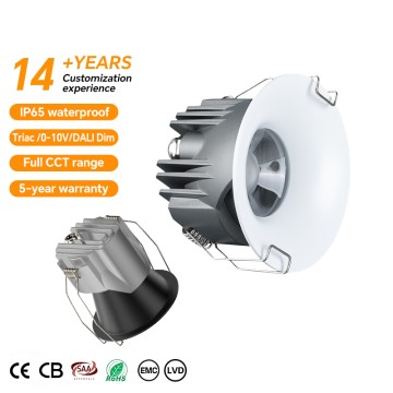 IP65 Waterproof LED Downlight for Low ceiling