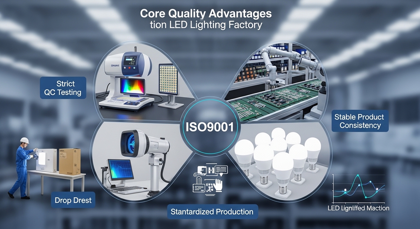 ISO9001_LED_factory_advantages