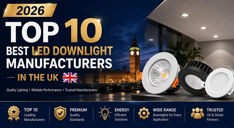 I 10 migliori produttori di downlight LED in u Regnu Unitu in u 2026