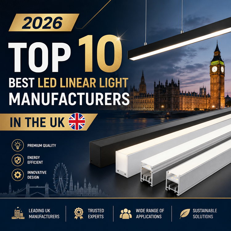 I 10 migliori produttori di luci lineari a LED in u Regnu Unitu in u 2026