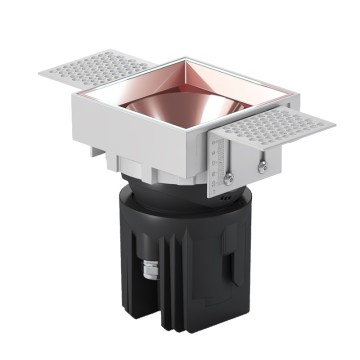 Frameless Square LED Spotlight IP65-HGS21 Square Trimless 1 head