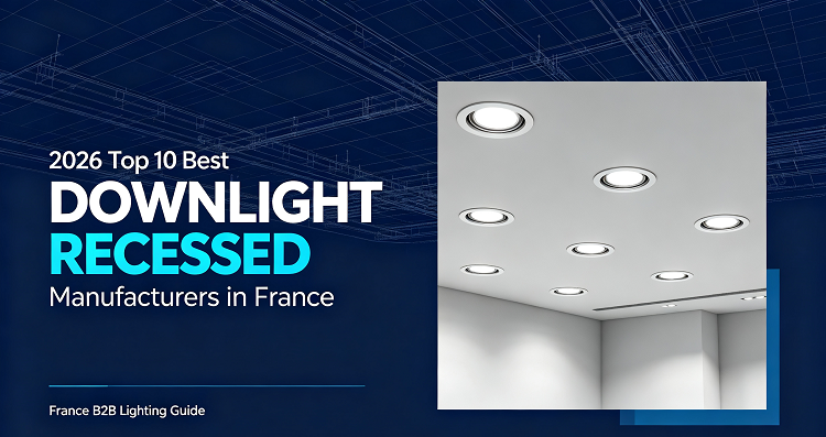 2026 Top 10 Best DOWNLIGHT RECESSED Manufacturers in France
