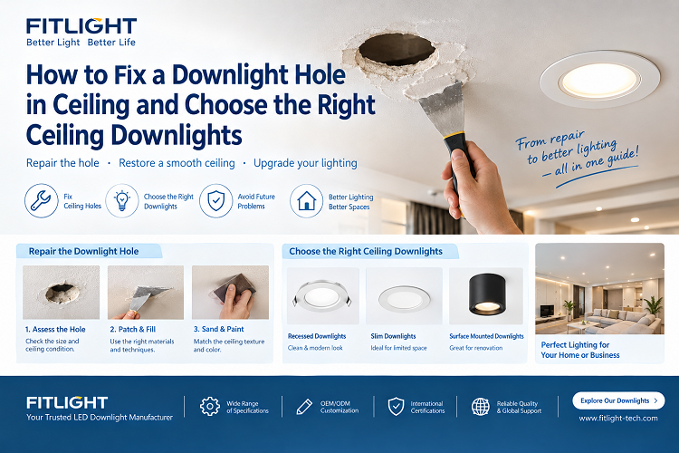Imaynatataq techopi Downlight uchkuta allichay hinaspa allin techo downlights nisqakunata akllay