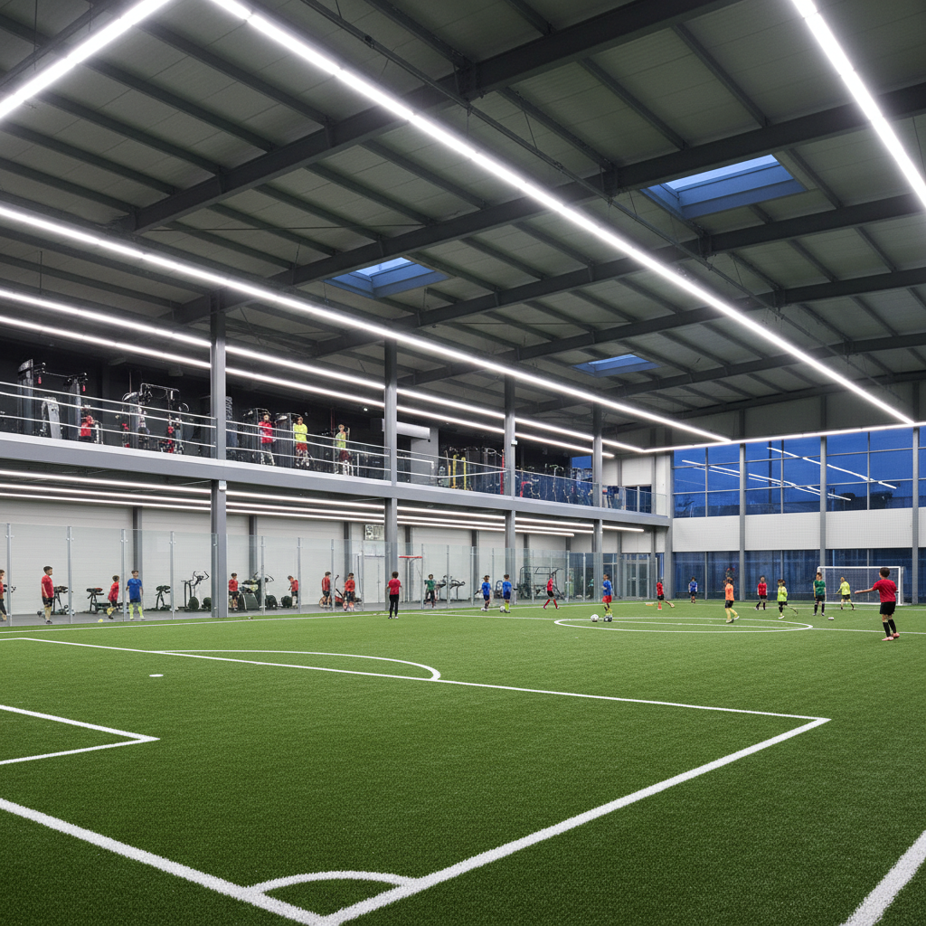 12v LED ljósræmuljós fyrir atvinnumannafótboltaakademíur