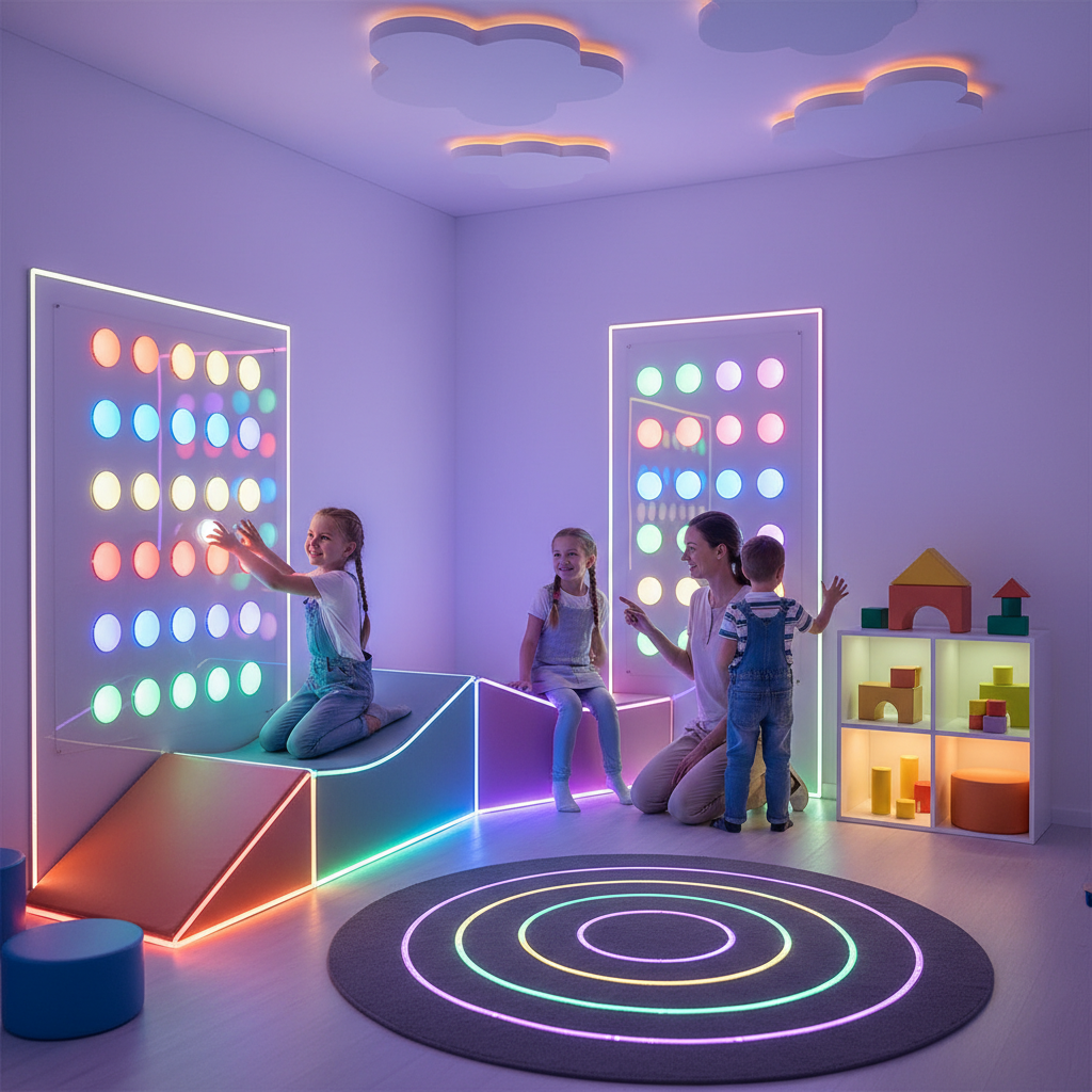 Led Strip Lights fyrir vitræna þróun barna