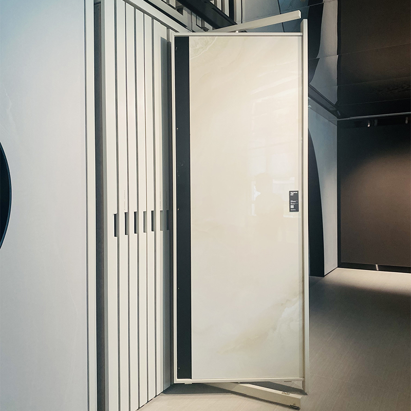 360 Pull-push Rotation display rack4