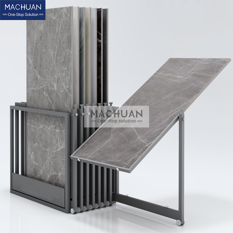 Rak Display Putar 360 Derajat MACHUAN MC-D13 untuk Showroom3