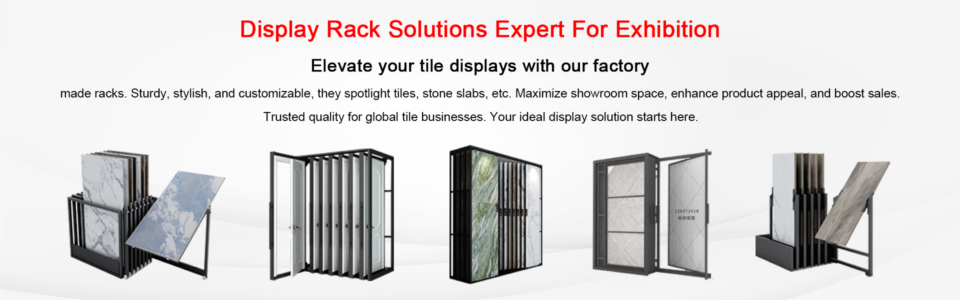 Premium 12-layer Table for Tile Samples – Heavy-Duty & Space-Saving/D22