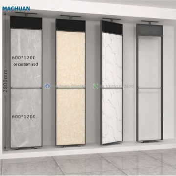 360 Double side rotation display rack, fit to ceiling for sample 00*1200mm
