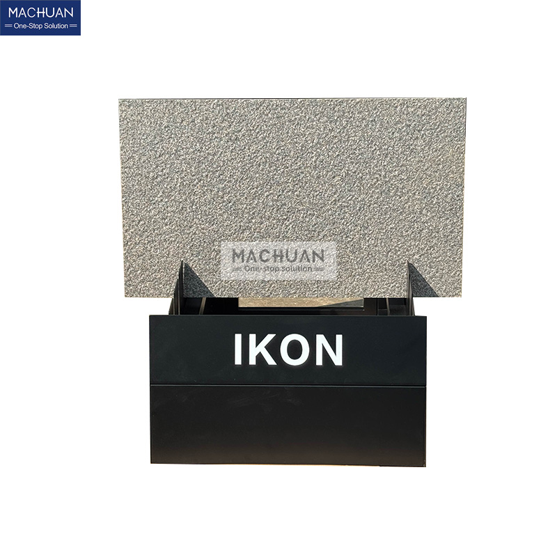 10 tier Flooring display rack supplier