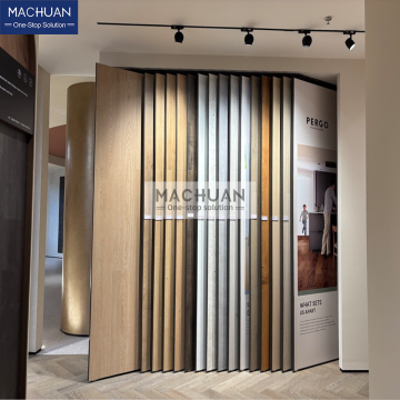 65 degree Slant Pull Tile Display Rack