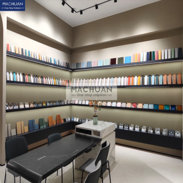 Wall-Mounted Bracket, showroom tile display rack
