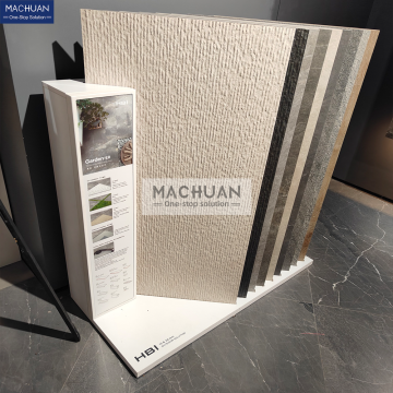 Freestanding Slant Insert Rack for Ultimate Tile Presentation