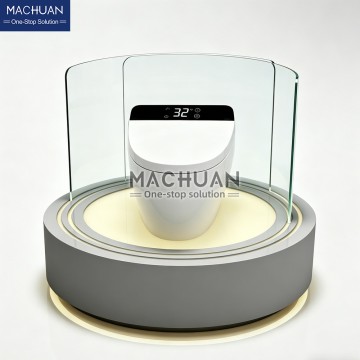 MC-A03 Smart Toilet Test Display Stand with LED Light