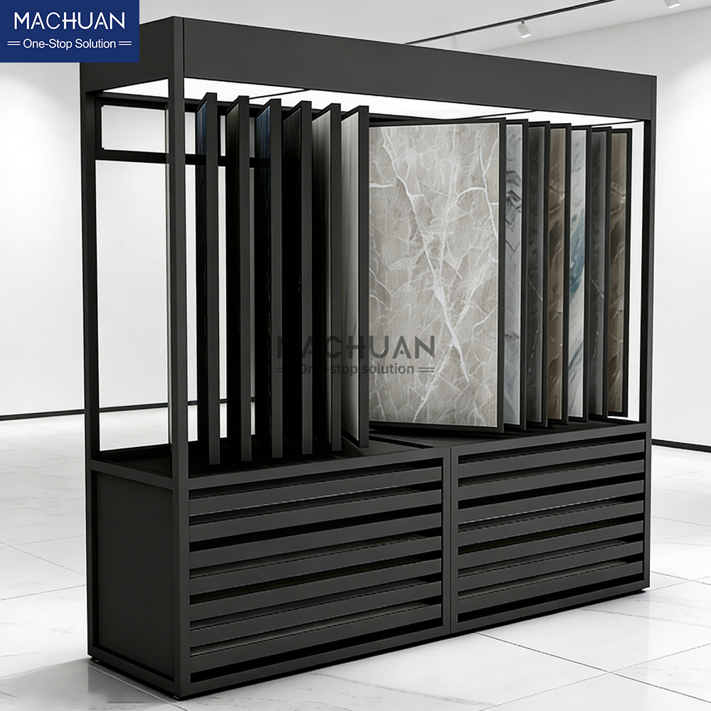 flooring display rack