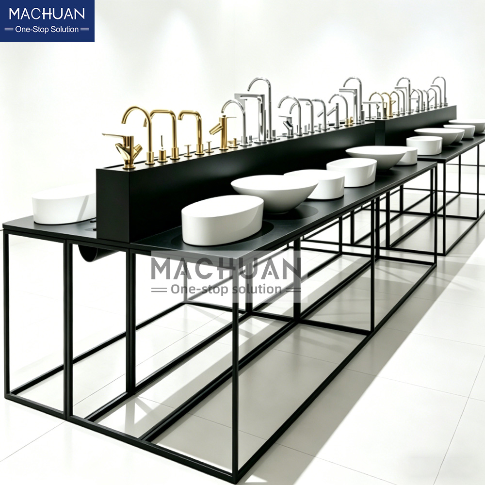 bathroom rack