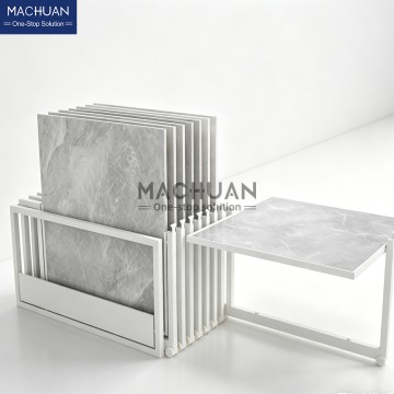 MC-D13 180° Pull-Out Rotating Tile Display Rack for 1200×1200mm Large Format Tiles