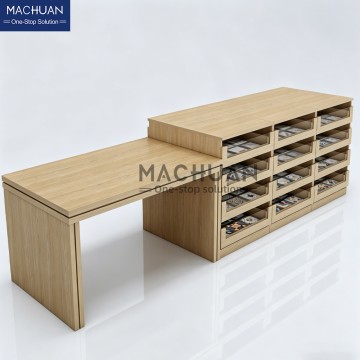MC-D43 Tile Display Island Cabinet with 12 Drawers