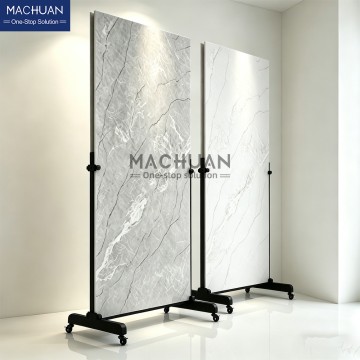 MC-F28 Mobile Double-Sided Tile Display Stand