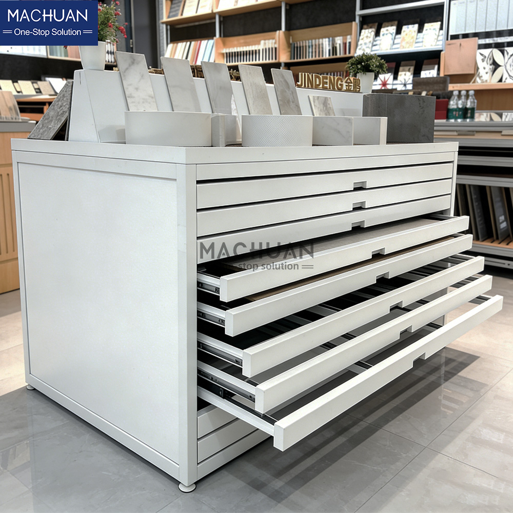  Tile Display Island Table 