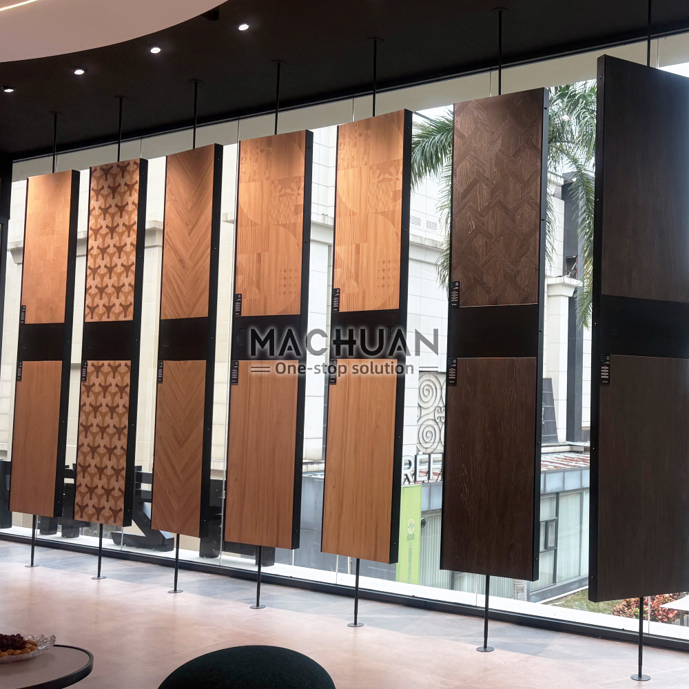 Decorative Material Display Rack