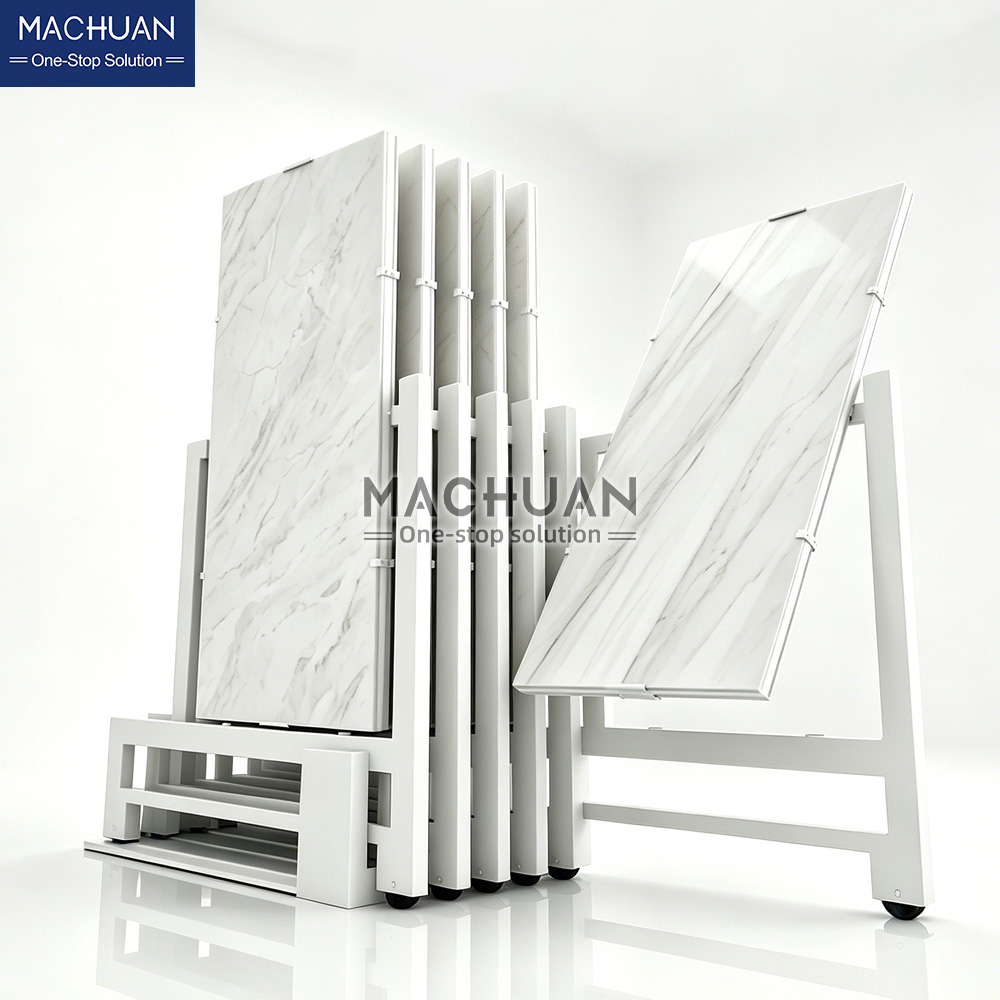 Metal Frame Tile Display Stand