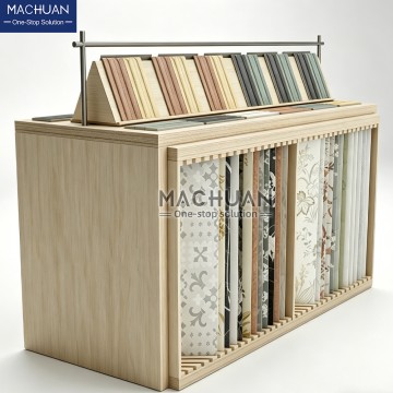 MC-FH03 Combination Tile Display Rack with Slanted