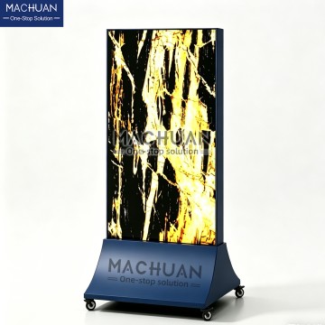 MC-GN01 Light-Transmitting Tile Display Rack with Color-Changing Light