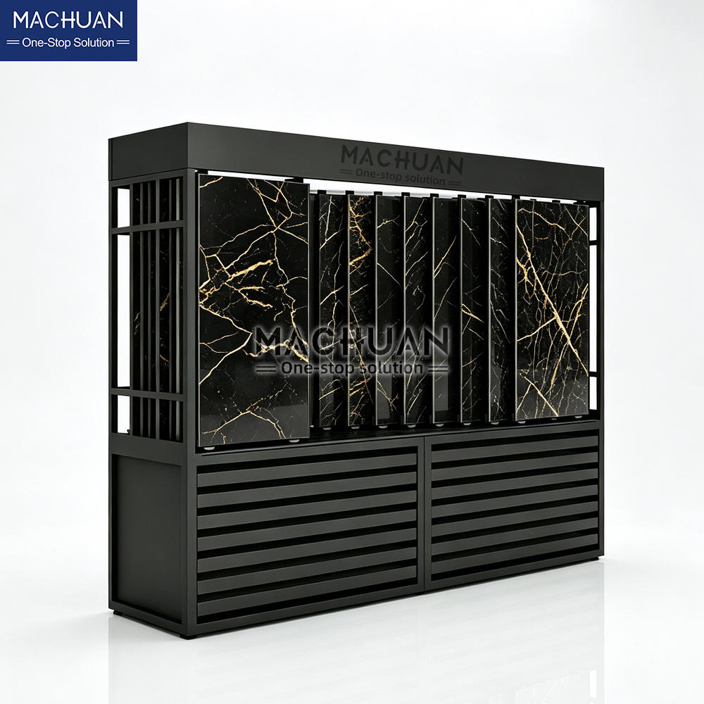 Wooden Tile Sample Display Stand
