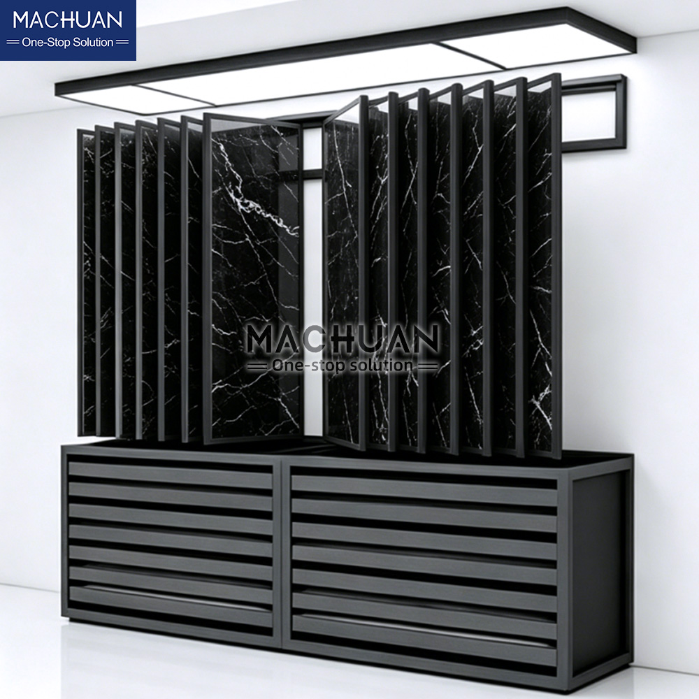 Multi-Tier Tile Display Stand