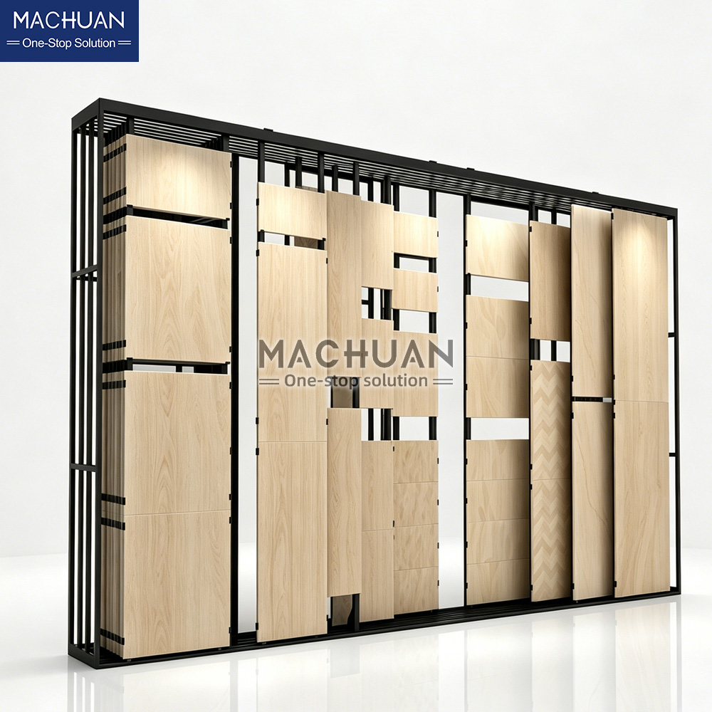 Metal Frame Tile Display Stand 