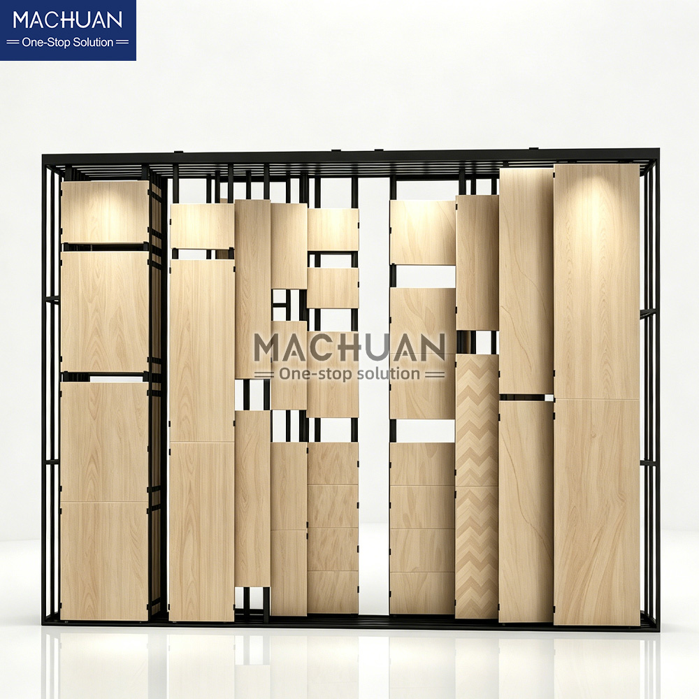 Sliding Tile Display Cabinet