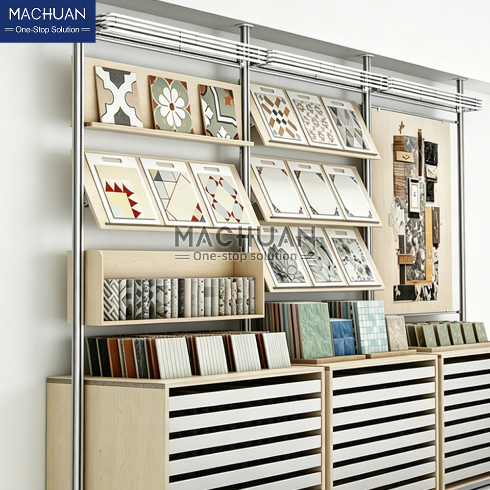 Wooden Display Shelf