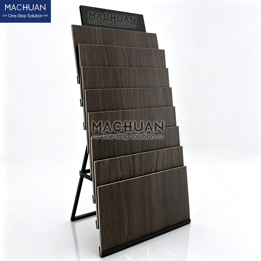 Tiered Tile Sample Display Rack