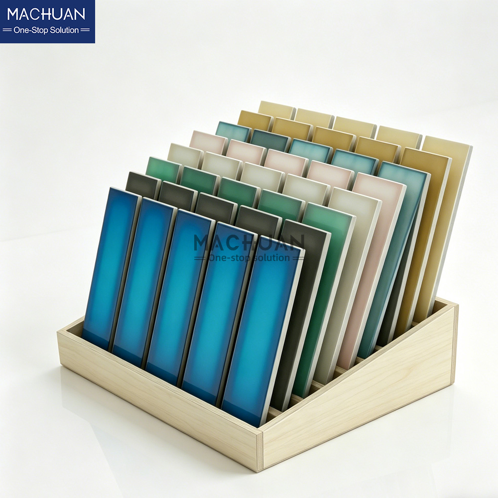 tile sample display rack