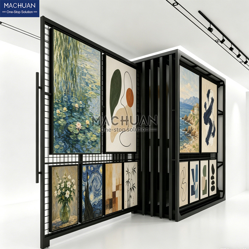 canvas display stand