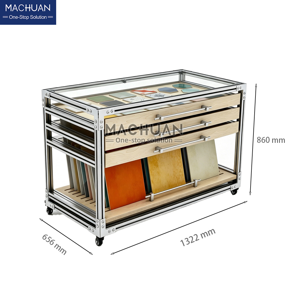 flooring display racks